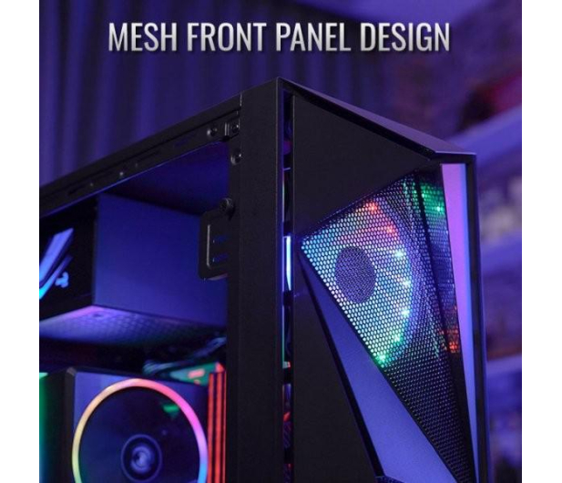 AeroCool PGS Glider Cosmo RGB Czarna - 623749 - zdjęcie 4